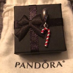Candy Cane Dangle Charm